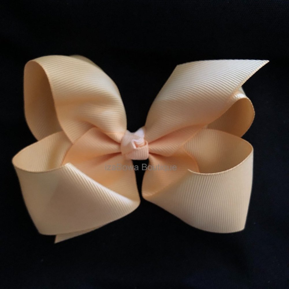 Buttercup 4" Boutique Bow  (2)  4B2094  Handmade NWT Boutique